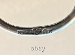 Vintage Pair of Solid Silver Swedish Tea Party Biscuits Tongs Malmo 1958