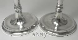 Vintage Pair of Sterling Silver Candlesticks (7 ¾) Hallmarked 1979