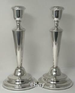 Vintage Pair of Sterling Silver Candlesticks (7 ¼) Hallmarked 1987