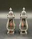 Vintage Pair Of Sterling Silver Cruet Set By Adie Bros. Ltd. Birmingham 1949
