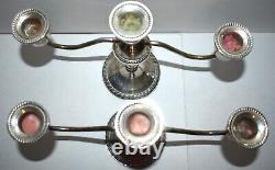 Vintage Pair of Sterling Silver DUCHIN CREATION Candle Stick Holders Candelabras