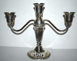 Vintage Pair of Sterling Silver DUCHIN CREATION Candle Stick Holders Candelabras