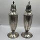 Vintage Pair Of Sterling Silver Salt & Pepper Shakers 168g Not Weighted
