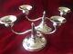 Vintage Pair Of Watrous Sterling Silver Candle Holders Weighted Reinforced