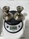 Vintage Pair Of Watson Co. Sterling Silver Candleholders # C14 463g. #a2