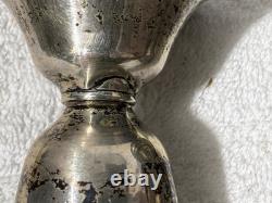 Vintage Pair of Watson Co. Sterling Silver Candleholders # C14 463g. #A2