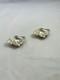Vintage Rare Pair Of Christofle Silverplate Ornament Oyster Shells, France