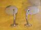 Vintage Retro Curved Arm Side View Mirrors Pair Gm, Ford, Dodge. Euro. 4.5 In