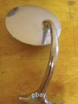 Vintage Retro Curved ARM Side View Mirrors Pair Gm, ford, dodge. Euro. 4.5 In