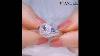 Vintage Round Cut White Sapphire 925 Sterling Silver Halo Bridal Sets Joancee Com