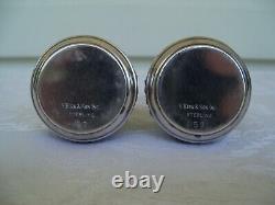 Vintage S. Kirk & Son Salt & Pepper Shaker Set Repousse Pattern Unpolished