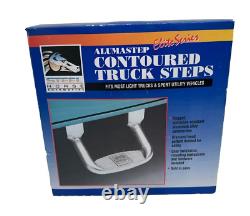 Vintage Steel Horse Alumastep Elite Series Contoured Truck Steps PAIR 2 QTY- NEW