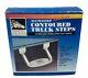 Vintage Steel Horse Alumastep Elite Series Contoured Truck Steps Pair 2pk New