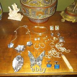 Vintage Sterling Jewelry Lot