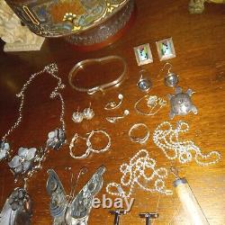 Vintage Sterling Jewelry Lot