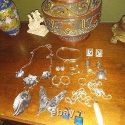 Vintage Sterling Jewelry Lot