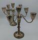 Vintage Sterling Silver 5 Arm Candelabras By Duchin Creations A Pair 9.5 Tall