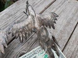 Vintage Sterling Silver 925 Fighting Roosters Pair