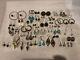 Vintage Sterling Silver Lot Of 43 Pairs Of Earring