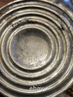 Vintage Sterling Silver & Silverplated Bowls & Candle Holders 230 Grams Scrap B4