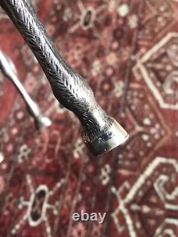 Vintage Sterling Solid Silver Matching? Pair Of Racing Horse Figure's 4148.8 Gr