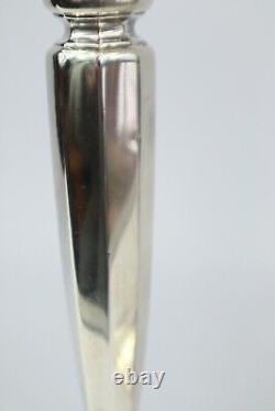 Vintage TIFFANY & Co Art Deco Sterling Silver Candlestick 9 PAIR 20423
