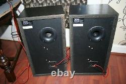 Vintage Technics SB-CS65 3-Way LOUD Speakers Pair Great Condition 120W