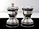 Vintage Tiffany Co. Bisetti Italy Salt And Pepper Grinder Shakers Sterling