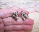 Vintage Tiffany & Co. Sterling Silver Folded Ribbon Clip On Earrings