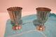 Vintage Tiffany&co Sterling Silver Pair Of Small Footed Cordials