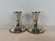 Vintage Towle Sterling Pair Of Weighted Candle Holders #512