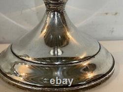 Vintage Towle Sterling Pair of Weighted Candle Holders #512