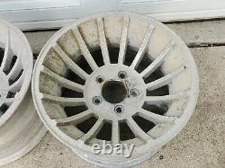 Vintage Turbine Wheels 15x8 Hurricane Wheels Vintage Mag Wheels PAIR