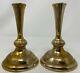 Vintage Wallace Sterling Silver Weighted Candlesticks Pair