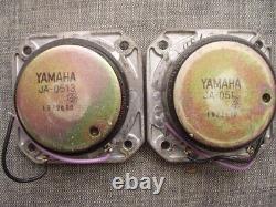 Vintage Yamaha JA-0513 Tweeters Pair Beryllium Dome NS-1000M working Japan