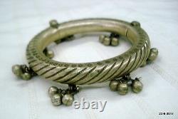 Vintage bangle Antique bangle tribal old silver Bracelet bangle set pair