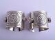 Vintage Berber Bedouin Silver Bracelet Cuff Pair-north African/middle Eastern