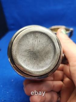 Vtg Pair Of Sterling Silver Saart Bros. Baby Cup Monogrammed John /Kathleen 182g