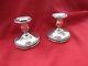Vtg Prelude By International Sterling Silver Candlestick Pair 3 1/2
