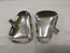 Vtg Salvador De La Serna Sterling Silver Ashtray Hecho En Mexico A Pair