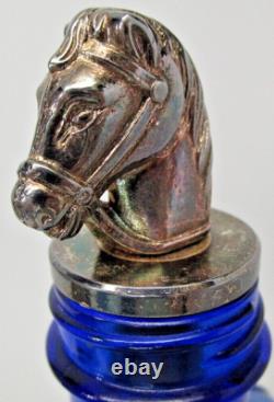 Vtg Vintage Horse Equestrian Sterling Silver Essex Crystal Jewelry Lot
