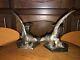 Vtg Wb Weidlich Brothers Pheasant Silver Plated Candlestick Holder Pair #2272