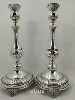 Wonderful Vintage Silver 925 Candle Stick Holders Hallmarked