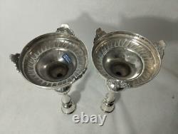Wonderful Vintage Silver 925 Candle Stick Holders Hallmarked