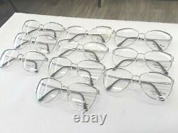 ZYLOWARE 10 pair lot SOPHIA LOREN M-21 Vintage RETRO eyeglasses NEW size 57-15