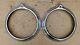 1946 1947 1948 Pontiac Headlight Bezels Doors Rings Original Gm Paire