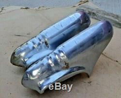 1946 1947 1948 Pontiac Pare-chocs Arrière Gardes Paire Originale Gm