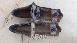 1946 1947 1948 Pontiac Pare-chocs Arrière Gardes Paire Originale Gm