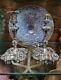 2 Bougeoirs En Argent Sterling Royal Irish Vintage Des Années 1960