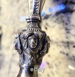2 Bougeoirs en argent Sterling ROYAL IRISH Vintage des années 1960